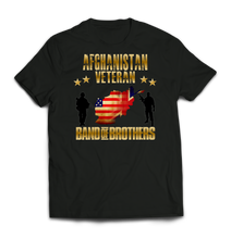 Afghanistan Veteran Combined Forces Printed T-Shirt