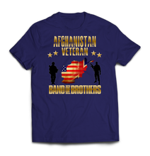 Afghanistan Veteran Combined Forces Printed T-Shirt
