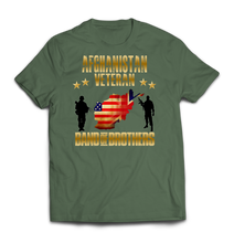 Afghanistan Veteran Combined Forces Printed T-Shirt