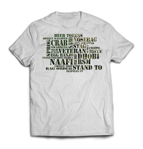 ARMY JARGON Printed T-Shirt