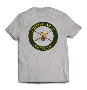 British Army Veterans Printed T-Shirt