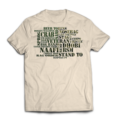 ARMY JARGON Printed T-Shirt