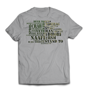 ARMY JARGON Printed T-Shirt