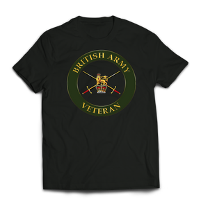 British Army Veterans Printed T-Shirt