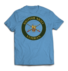 British Army Veterans Printed T-Shirt