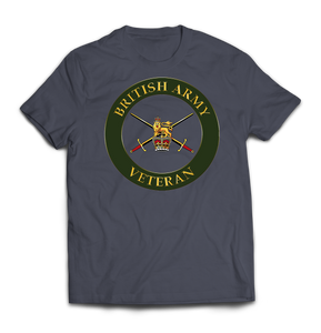 British Army Veterans Printed T-Shirt