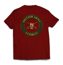 British Army Veterans Printed T-Shirt