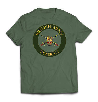 British Army Veterans Printed T-Shirt