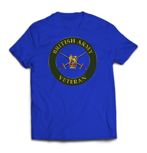 British Army Veterans Printed T-Shirt