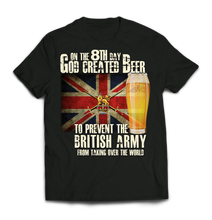 On the 8th Day British Army Printed T-Shirt