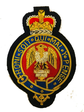 The Blues and Royals Blazer Badge