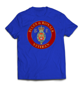 Blues and Royals Veteran 2 Printed T-Shirt