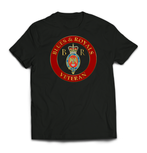 Blues and Royals Veteran 2 Printed T-Shirt