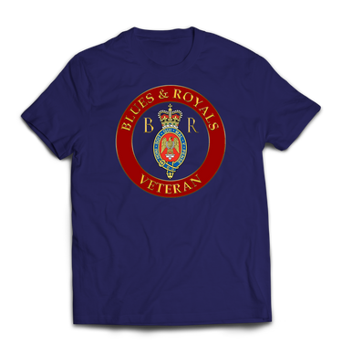 Blues and Royals Veteran 2 Printed T-Shirt