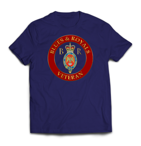 Blues and Royals Veteran 2 Printed T-Shirt