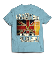 On the 8th Day British Army Printed T-Shirt
