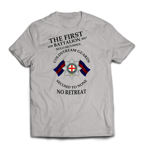 COLDSTREAM GUARDS 1ST BATTALION Printed T-Shirt