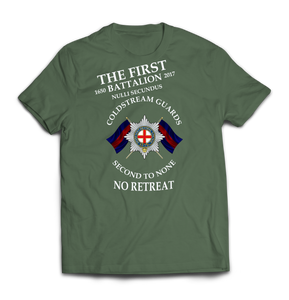 COLDSTREAM GUARDS 1ST BATTALION Printed T-Shirt