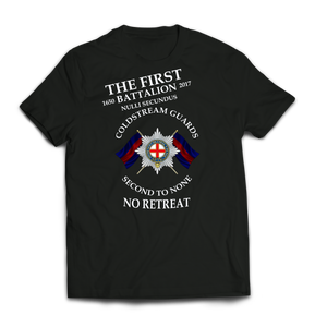 COLDSTREAM GUARDS 1ST BATTALION Printed T-Shirt