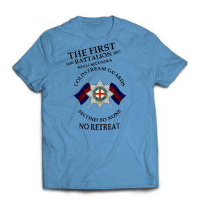COLDSTREAM GUARDS 1ST BATTALION Printed T-Shirt