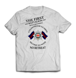 COLDSTREAM GUARDS 1ST BATTALION Printed T-Shirt