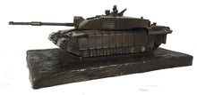 Challenger 2 Main Battle Tank Desert Skirts Cold Cast Bronze Statue