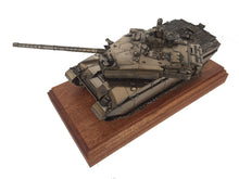 Challenger 1 Main Battle Tank Mahogany Mounted Cold Cast Bronze Statue