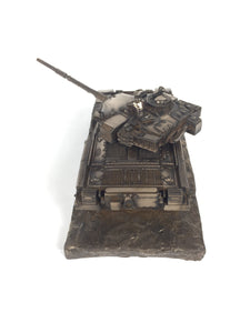 Chieftain Mark 5 Main Battle Tank Cold Cast Bronze Statue