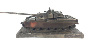 Chieftain Mark 5 Main Battle Tank Cold Cast Bronze Statue
