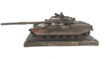 Chieftain Mark 5 Main Battle Tank Cold Cast Bronze Statue