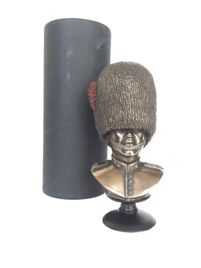 Coldstream Guards Bust Cold Cast Bronze Military Statue Sculpture