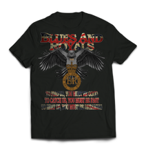 Blues and Royals Eagle Printed T-Shirt