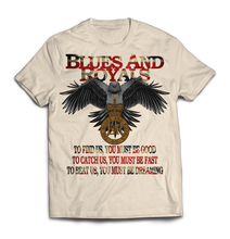 Blues and Royals Eagle Printed T-Shirt
