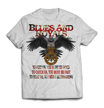 Blues and Royals Eagle Printed T-Shirt