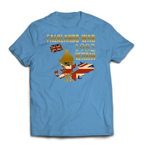 Falklands War Veteran Printed T-Shirt
