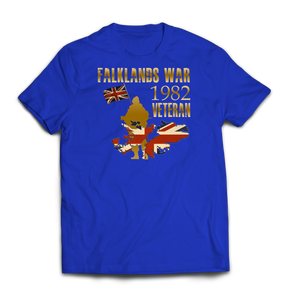 Falklands War Veteran Printed T-Shirt