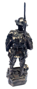 WW1 Tommy Cold Cast Bronze Military Statue Sculpture