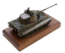 German King Tiger 2 Cast Bronze Tank