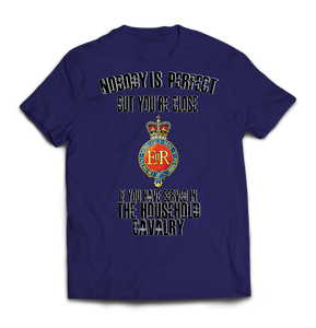 Household Cavalry 'Nobody is Perfect' Printed T-Shirt