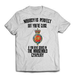 Household Cavalry 'Nobody is Perfect' Printed T-Shirt