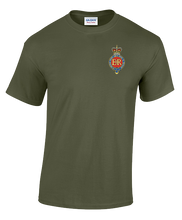 BRITISH ARMY REGIMENTS EMBROIDERED COTTON T-SHIRTS