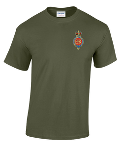 BRITISH ARMY REGIMENTS EMBROIDERED COTTON T-SHIRTS