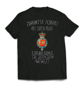 Household Cavalry 'Nobody is Perfect' Printed T-Shirt