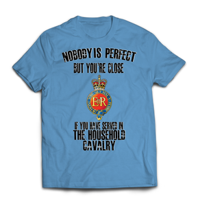 Household Cavalry 'Nobody is Perfect' Printed T-Shirt