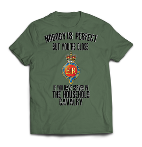 Household Cavalry 'Nobody is Perfect' Printed T-Shirt