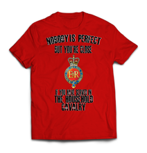 Household Cavalry 'Nobody is Perfect' Printed T-Shirt