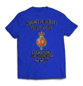 Household Cavalry 'Nobody is Perfect' Printed T-Shirt