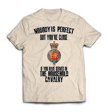 Household Cavalry 'Nobody is Perfect' Printed T-Shirt