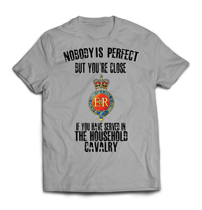 Household Cavalry 'Nobody is Perfect' Printed T-Shirt
