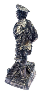 WW1 Horse Gunner Cold Cast Bronze Military Statue Sculpture